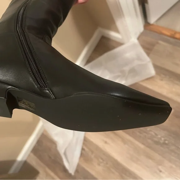 Jeffrey Campbell Over the Knee Ichab Leather Boots NEW 9